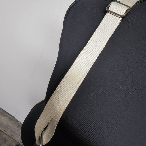 Navy Red Coach Signature Legacy Crossbody Vacation Purse Travel Resort Preppy - Picture 5 of 13